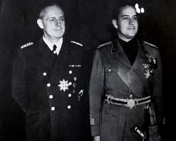German Foreign Minister Von Ribbentrop