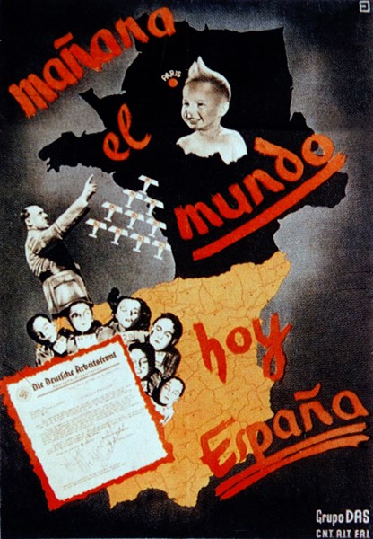 Mañana el mundo - hoy Espana (tomorrow the world - today Spain)