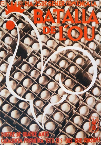 batalla de l ou (On 26th January begins the battle of the egg).