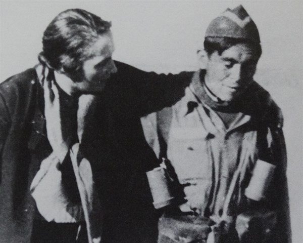 Dolores Ibarurri (La Passionara), during the Spanish Civil War