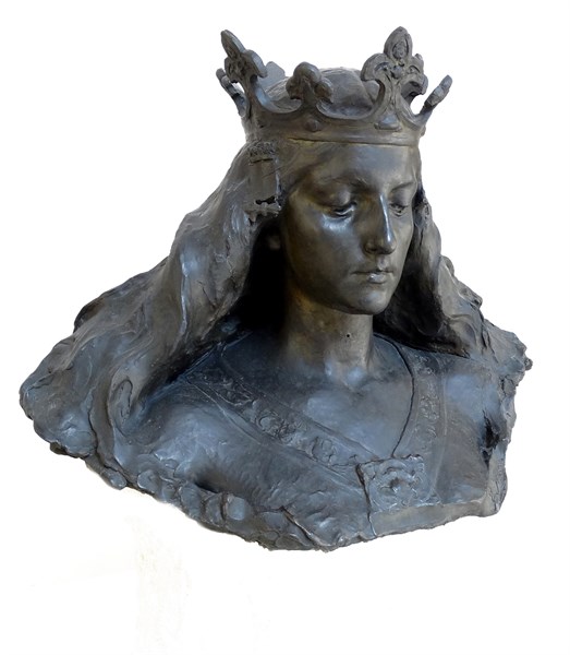 Bust of Noblewoman representing Barcelona by Eusebi Arnau