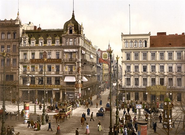Cafe Bauer, Unter den Linden (Kranzler's Confectionary store), Berlin, Germany