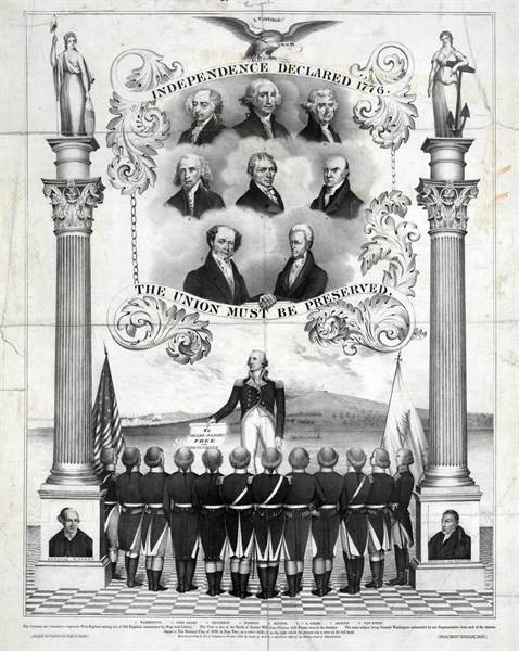 Independence declared 1776