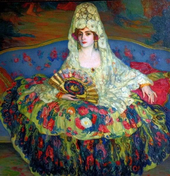 Woman Dressed Up by Joan Cardona