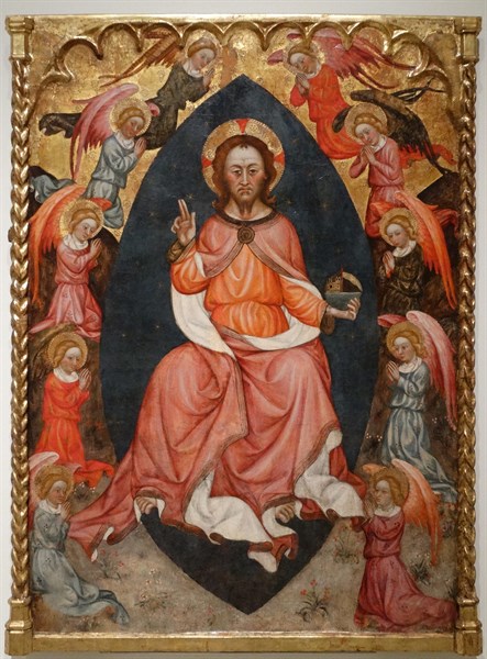 Altarpiece titled 'Salvador' by Pere Teixidor