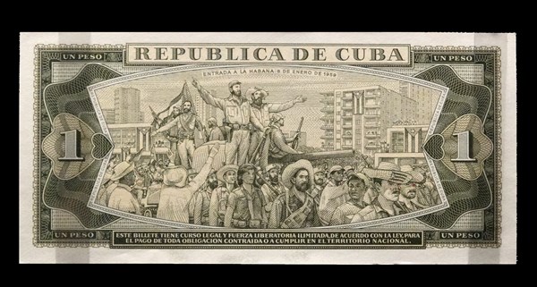 Communist Cuban banknote was introduced in 1961.