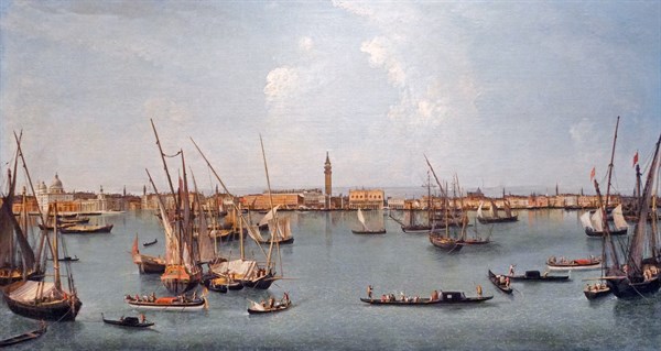 Michele Marieschi (1710-1743), The Bacino di San Marco, around 1739-40 Oil on canvas.