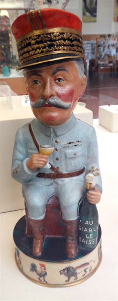 Toby jug of Marshal Foch by Arthur J Wilkinson Ltd and designed by Francis Carruthers Gould