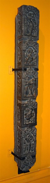 Stone temple door Jamb from Bihar, India