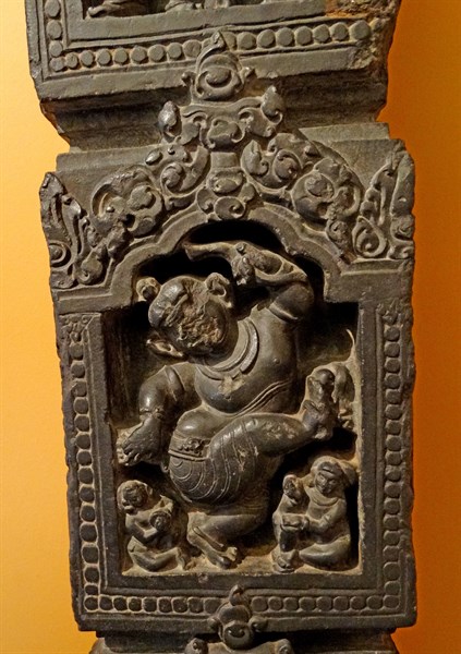 Stone temple door Jamb from Bihar, India