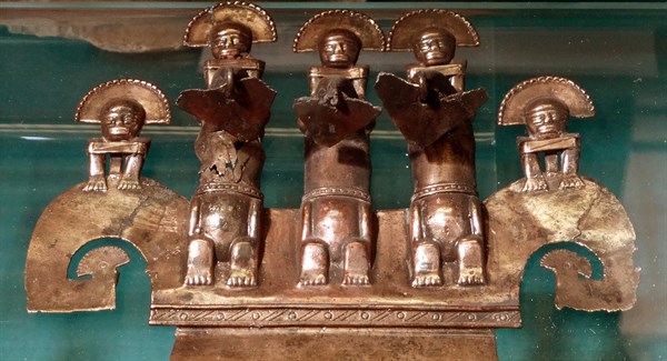Selection of Colombian gold work