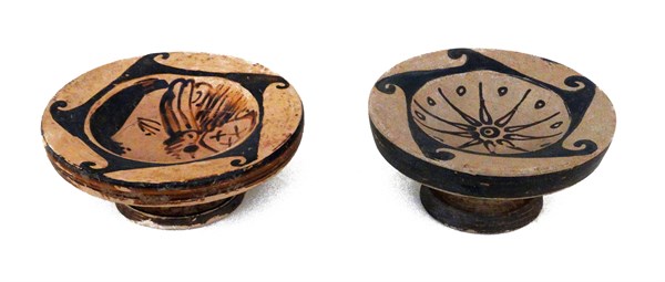 Stemmed dishes from Central Italy