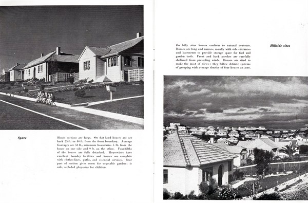 brochure explaining social housing in New Zealand 1948