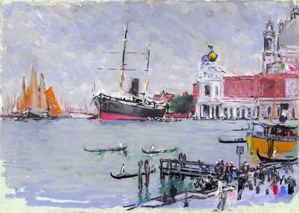 Excursion pier by Joseph Pennell, 1857-1926,