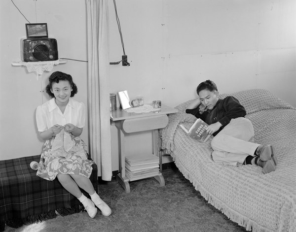 japanese-Americans intered during world war two