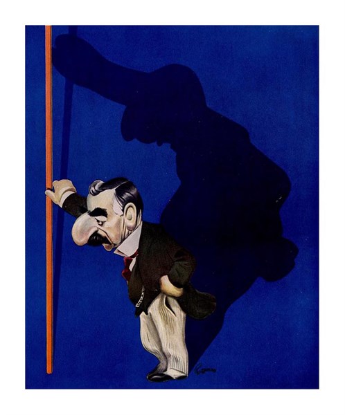 1938 cartoon by Sam Belman: CHAMBERLAIN, THE BOUNDING BUNNY OF EUROPE: