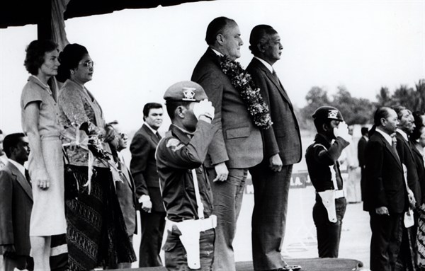 President Suharto of Indonesia