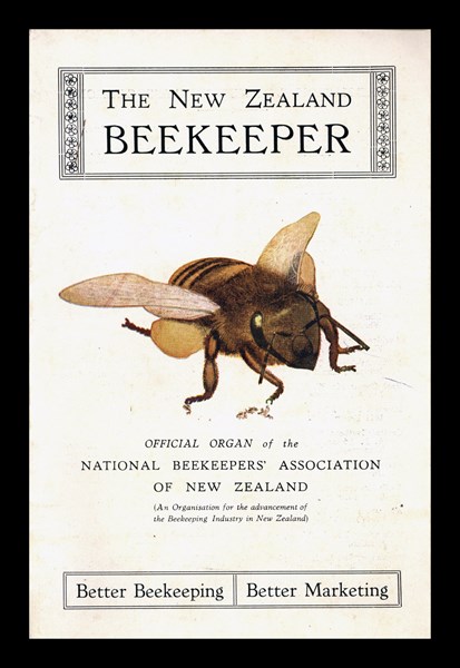 Cover of New Zealand beekeeper