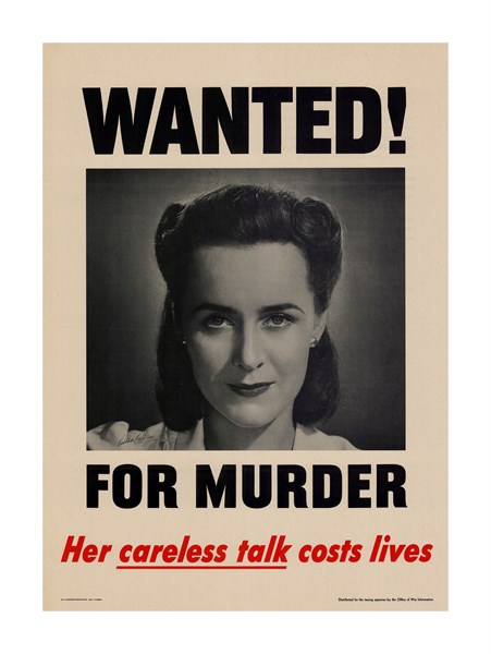 Propaganda Poster from WWII