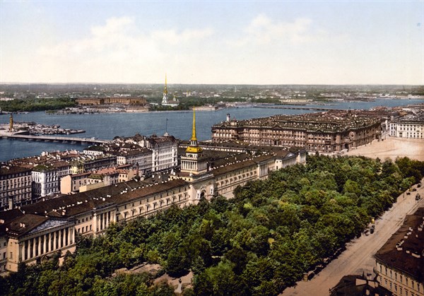 The Admiralty Palace, St. Petersburg, Russia