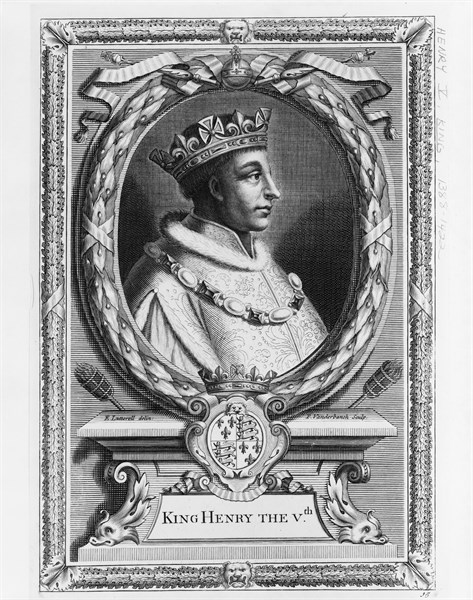 Illustration of King Henry V