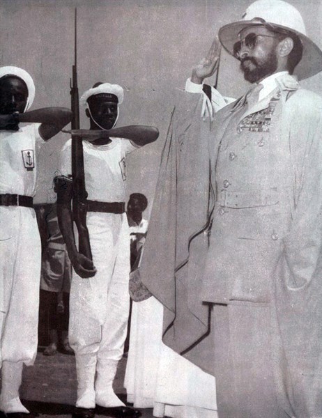 Photograph of the Emperor Haile Selassie