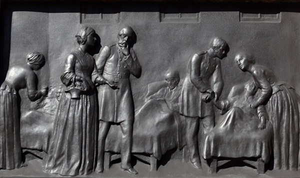 The Crimean War Memorial in St James's, London