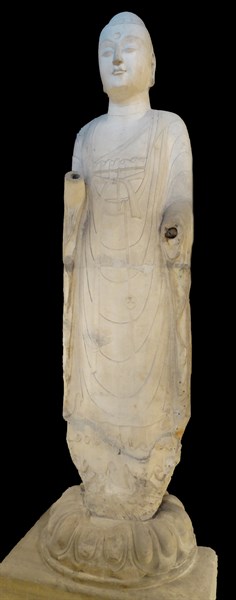 Marble Amitabha Buddha from the Sui dynasty