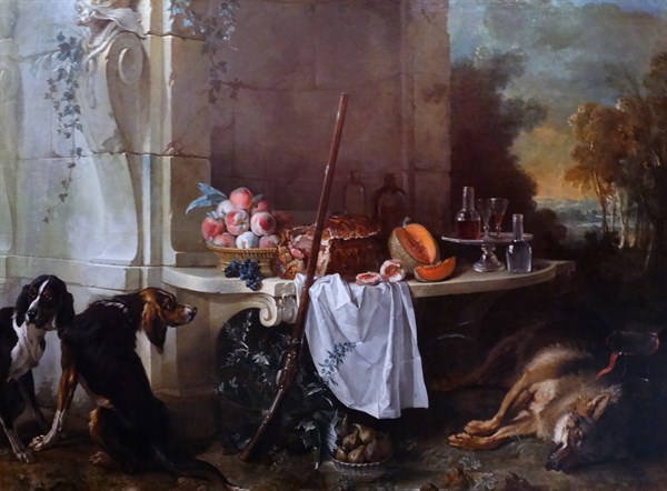 The Dead Wolf' by Jean-Baptiste Oudry
