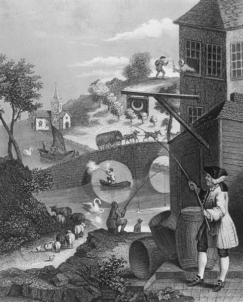 Engraving by William Hogarth