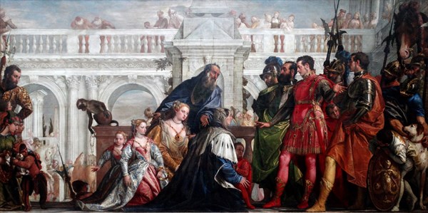 The Family of Darius before Alexander' by Paolo Veronese