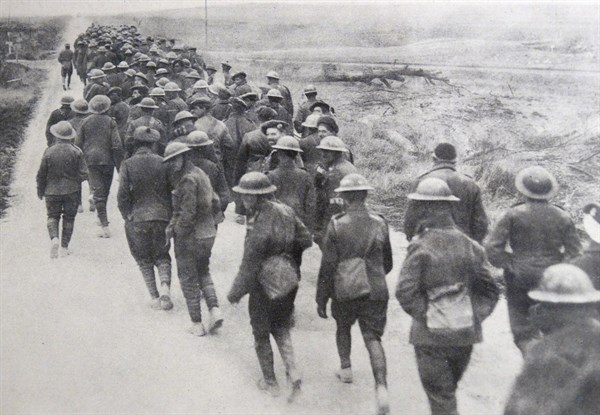 British prisoners of war captured by German forces
