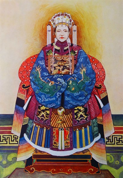 Painting of Empress Dowager Cixi