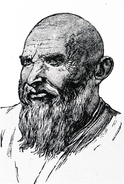 Portrait of a Mohmand chief of Dacca