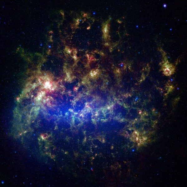 Composite image of the Large Magellanic Cloud