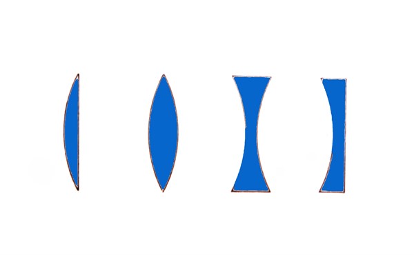 Different lenses: Plano-convex