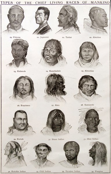 Types of the Chief Living Races of Mankind