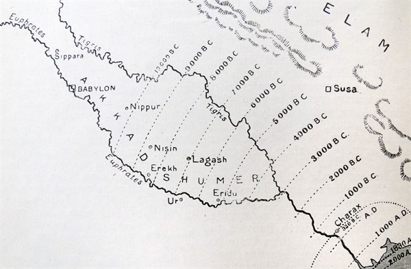 Map of Babylonia