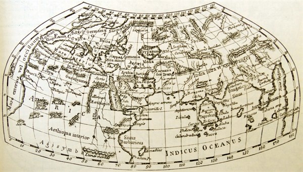 Early Geographers' idea of the world