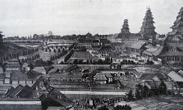 Illustration of the Nijo Castle