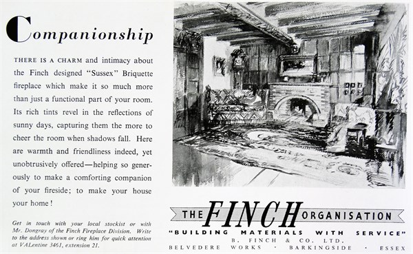 Advertisement for the Finch Organisation