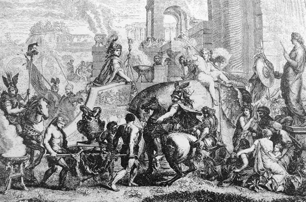 The entry of Alexander III of Macedon into Babylon