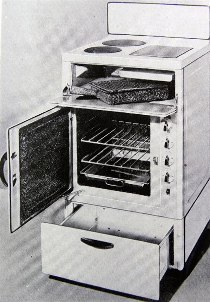Creda electric cooker with hob and grill