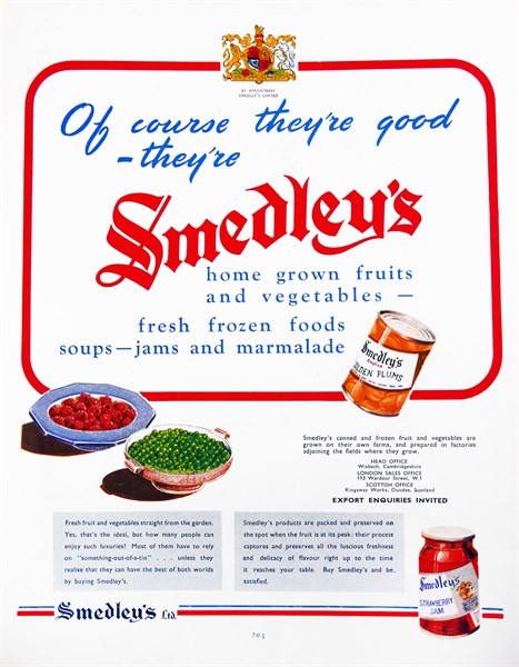 smedley's preserved foods