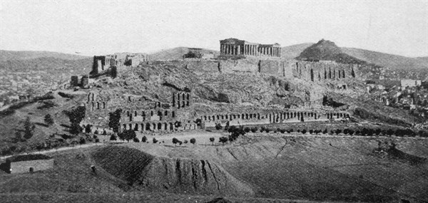 View of the Acropolis from the South