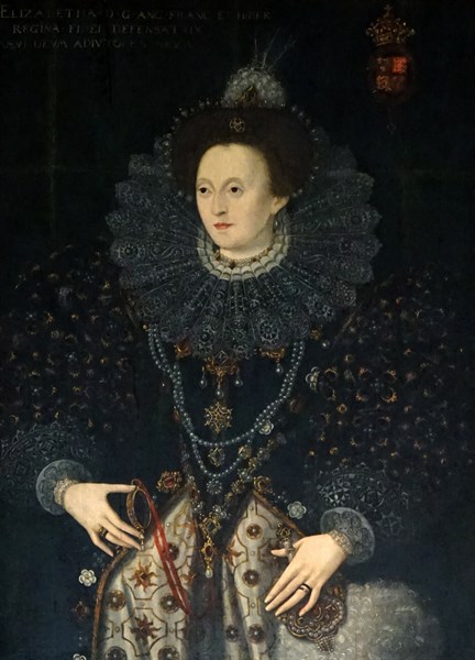 portrait of Queen Elizabeth I of England reigned 1558-1603