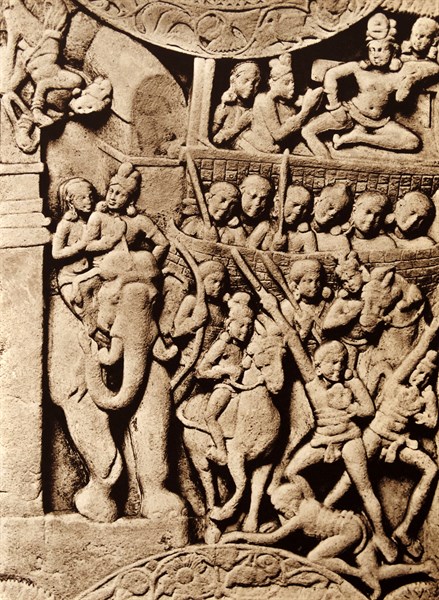 detail from the Great Stupa at Amaravati