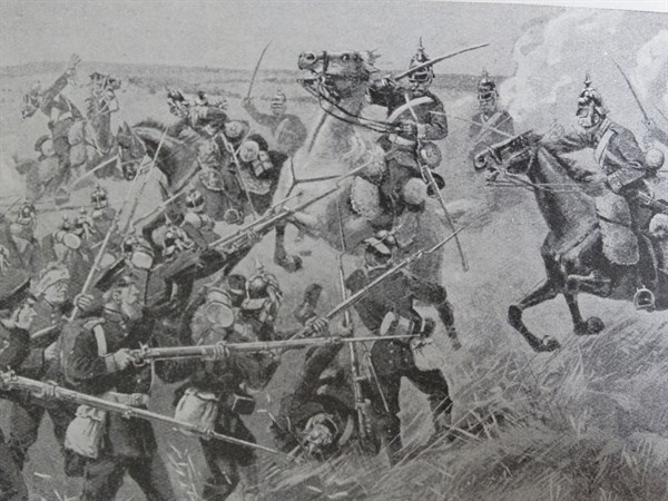 The Hanoverian victory over the Prussians at Langensalza