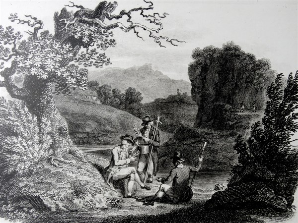 Facsimile of frontispiece of William Curtis