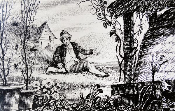 The blind Swiss naturalist FRANCIS HUBER